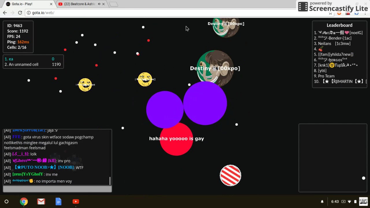 Copy of Gota.io gameplay