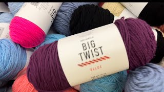 Big Twist 6oz Solid Medium Weight Acrylic 380yd Value Yarn - Cosmetic Pink - Big Twist Yarn - Yarn & Needlecrafts