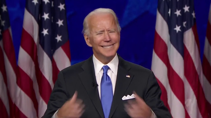Watch Joe Biden's full speech at the Democratic National Convention