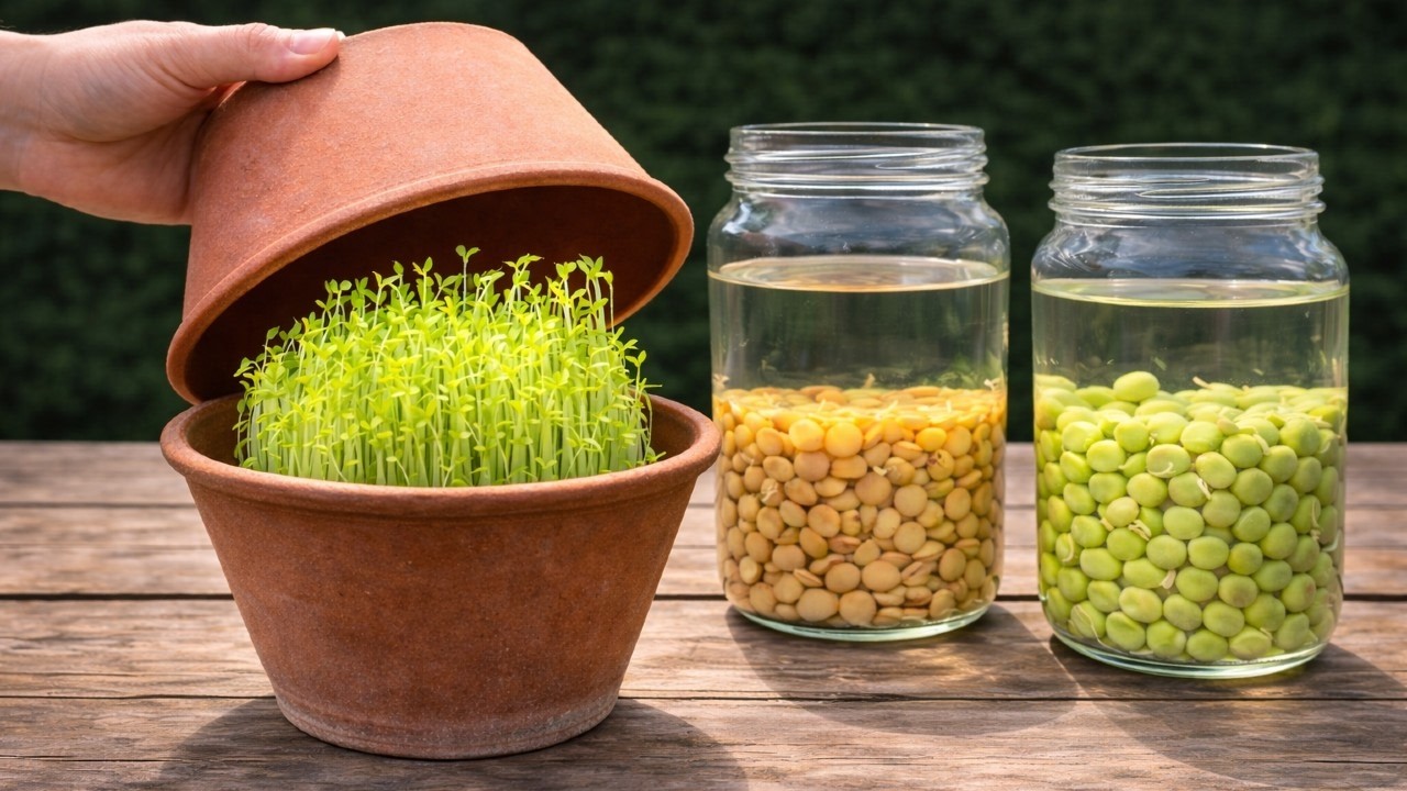 🌿Cultivo de Brotes en Casa | Para Cosechar en 7 Días