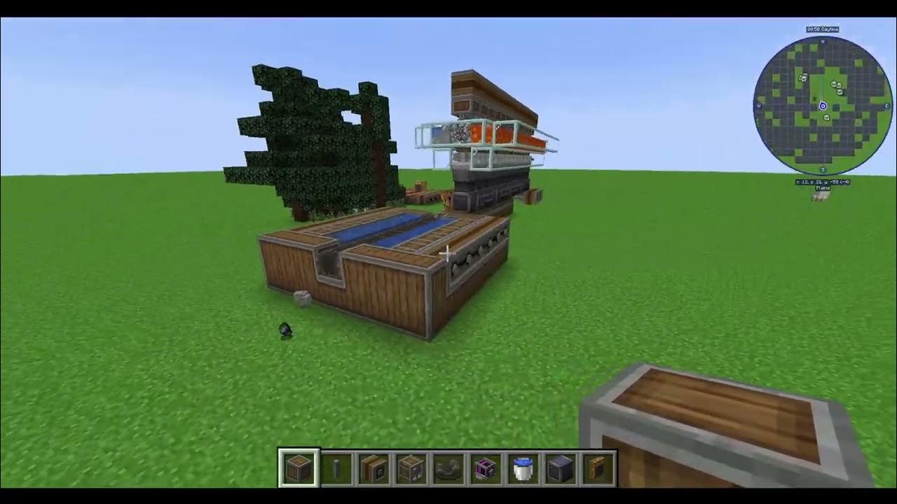 Minecraft Create Mod & Mekanism Automatic Steel Production YouTube