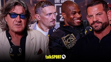 "First time Usyk is rattled!" talkSPORT Boxing & Frank Warren REACT to Usyk vs Dubois 2 mind games