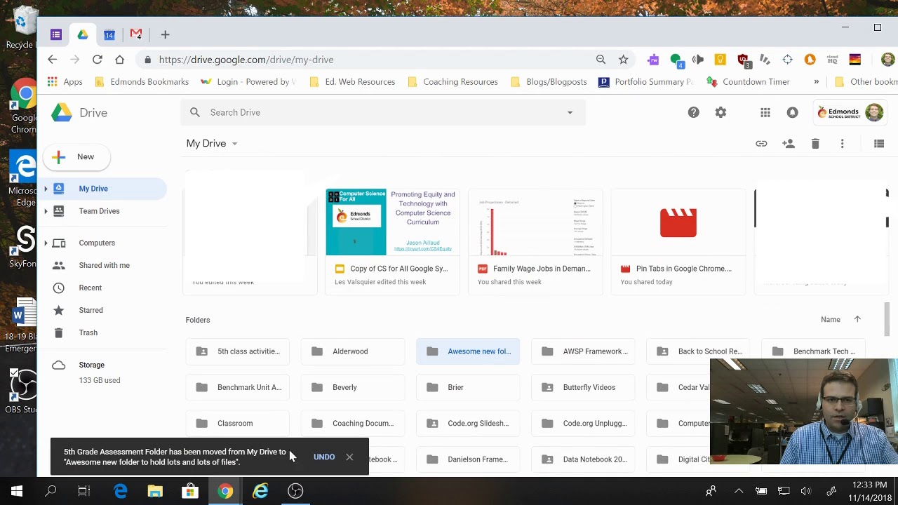 how do i create a new folder in my google drive