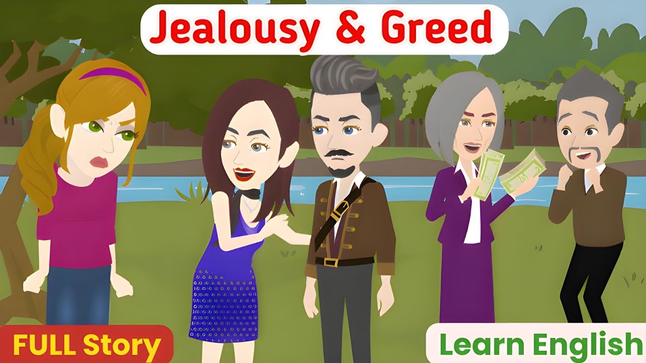 Jealousy & Greed Full Story | English Conversation | English Story | Learn English | Animated Story