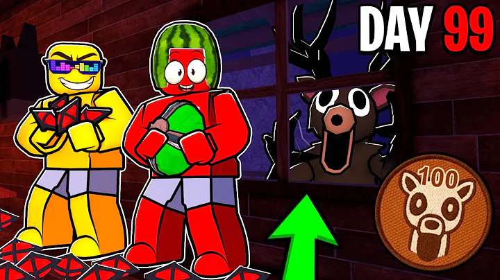 World Record Time In 99 Nights In The Forest🔦 (TWO PLAYERS)