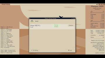 Manjaro JWM 17 Dev