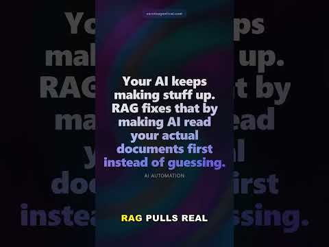 What is RAG? How AI Stops Making Stuff Up