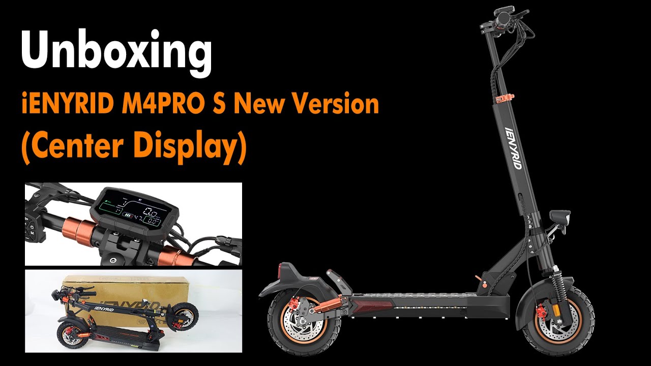 iENYRID M4PRO S New Version Electric Scooter (2025 UK Release) — Unboxing & Easy Installation Guide