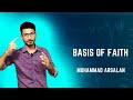 Basis of faith  muhammad arsalan