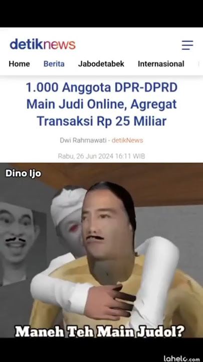 Maneh teh main judol 😈 #meme #memes #shorts #indonesia