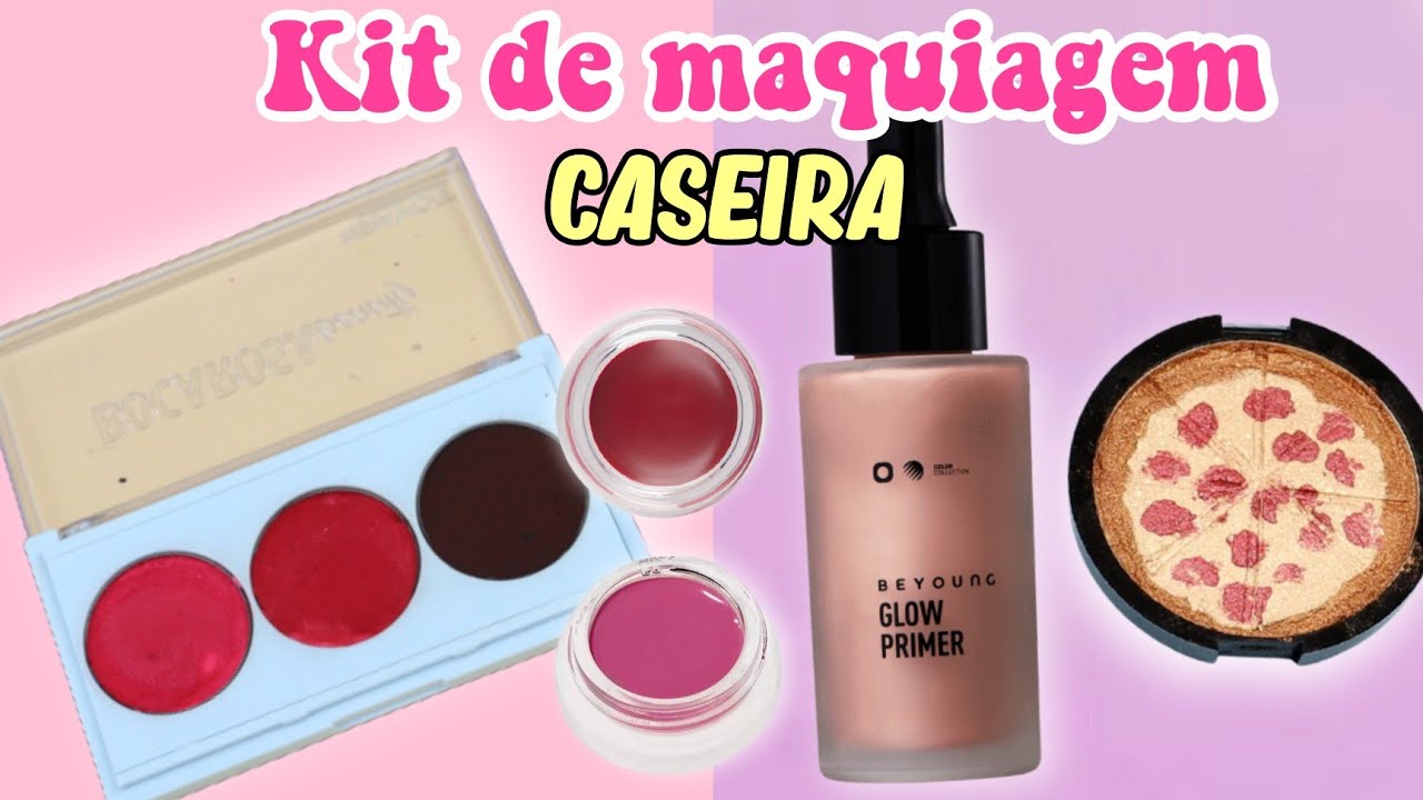 MAQUIAGEM PARA BONECA KIT LOVE KIKINHA VARIOS FORMATOS - Casa Nova