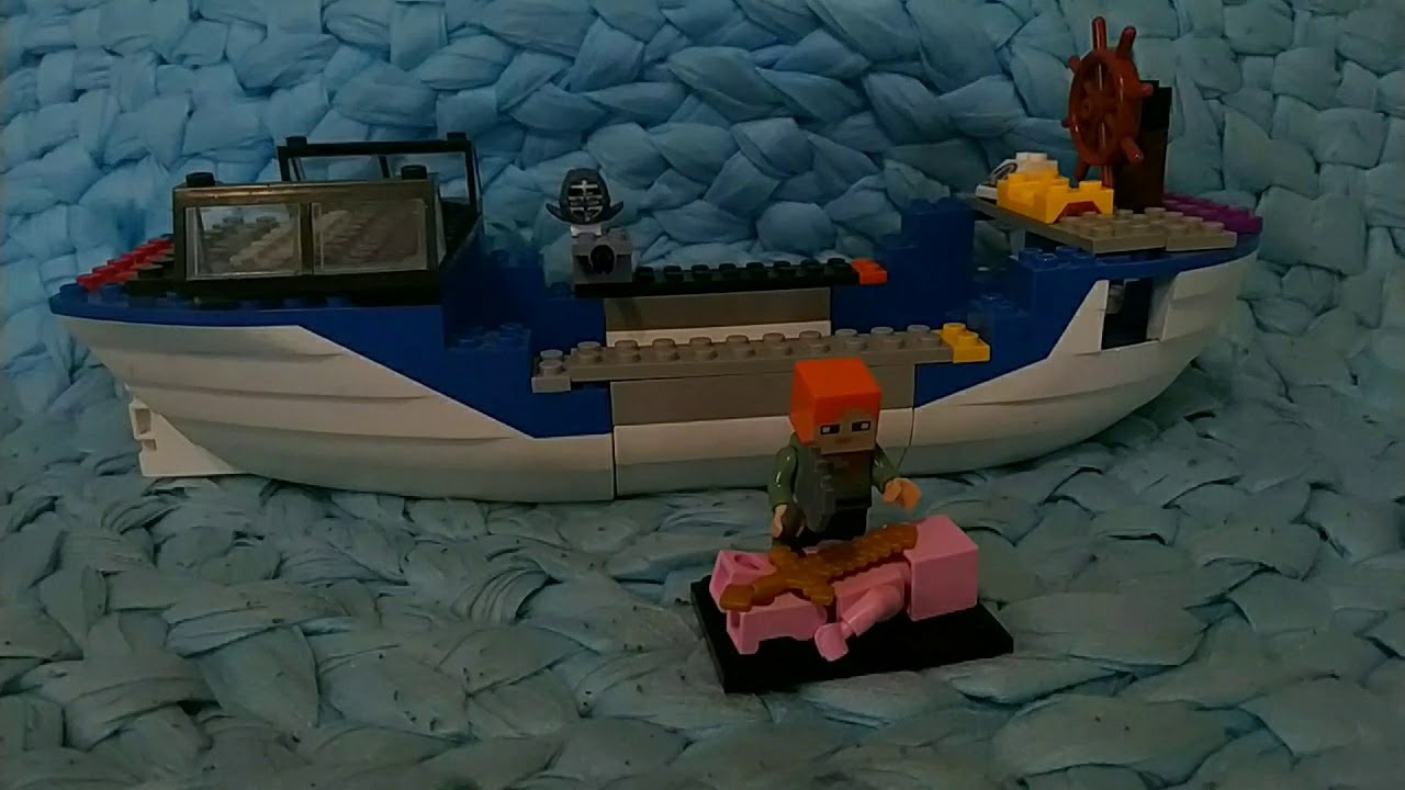 ЛЕГО МАЙНКРАФТ АНИМАЦИЯ (МОБИ ПРОТИВ ИГРОКОВ)-(MOBS VS PLAYER) РЕБЯТ МОЯ АНИМАЦИЯ