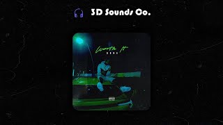 3One - Worth It (Slowed + 3D) | 3D Sounds Co.