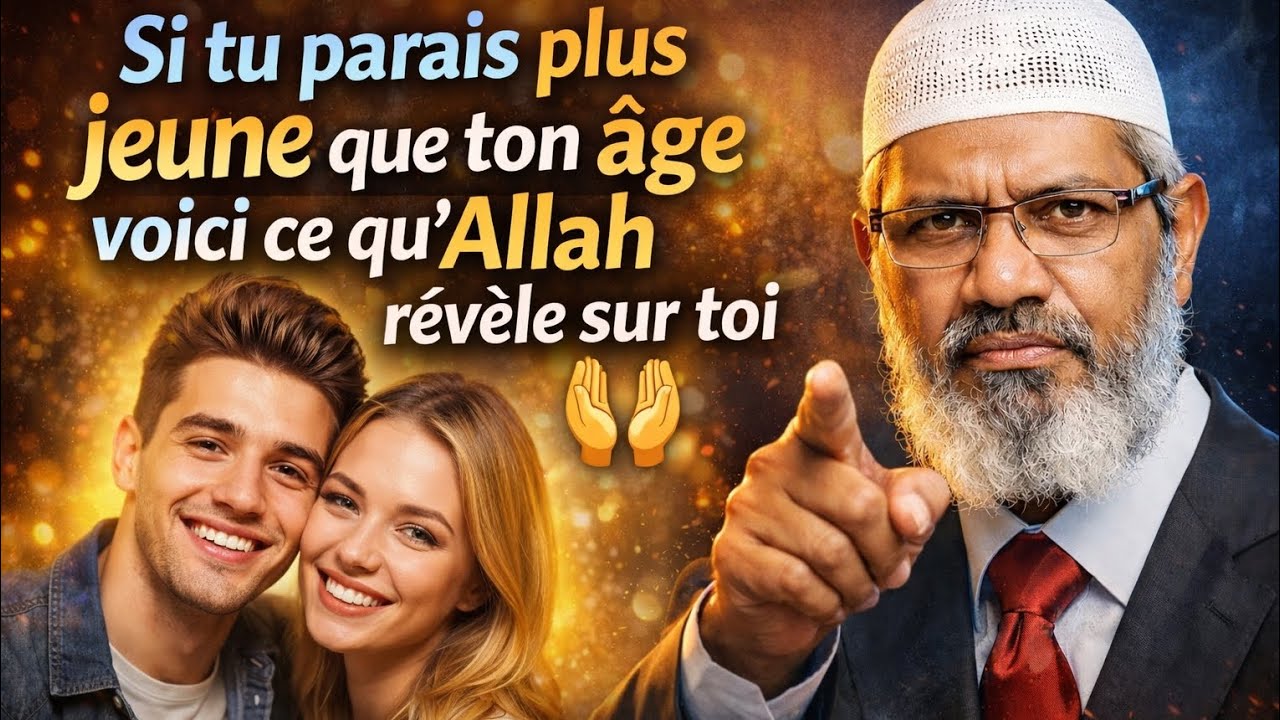 Si tu parais plus jeune que ton âge, voici ce qu’Allah révèle sur toi