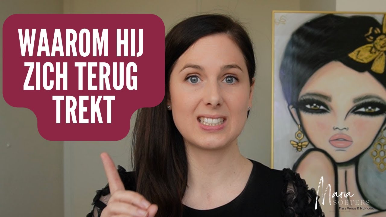 Waarom hij zich terug trekt als het serieus wordt (3 redenen)