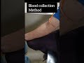 How to blood sample collection by venipuncture method #blooddonation #medico #nursing #shorts