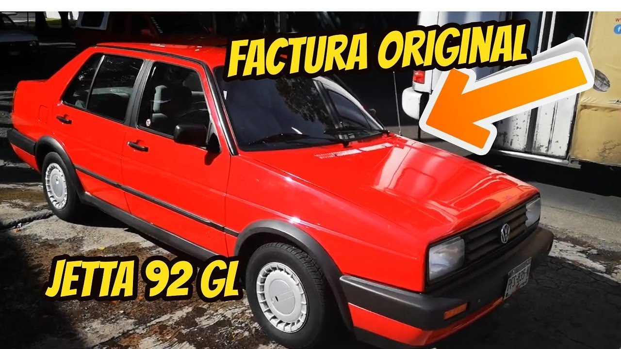 Jetta GL 92 Flamante VENDIDO!!!!! - YouTube