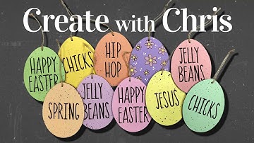 Create with Chris - Quick and Easy Easter Eggs