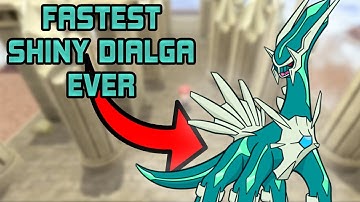 QUICKEST Shiny Dialga in Pokémon Brilliant Diamond!