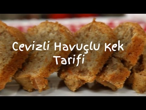 Cevizli Havuçlu Kek Tarifi