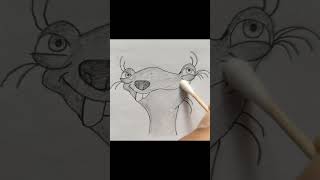 How to draw Sid from Ice Age ||  Ice Age movie character drawing