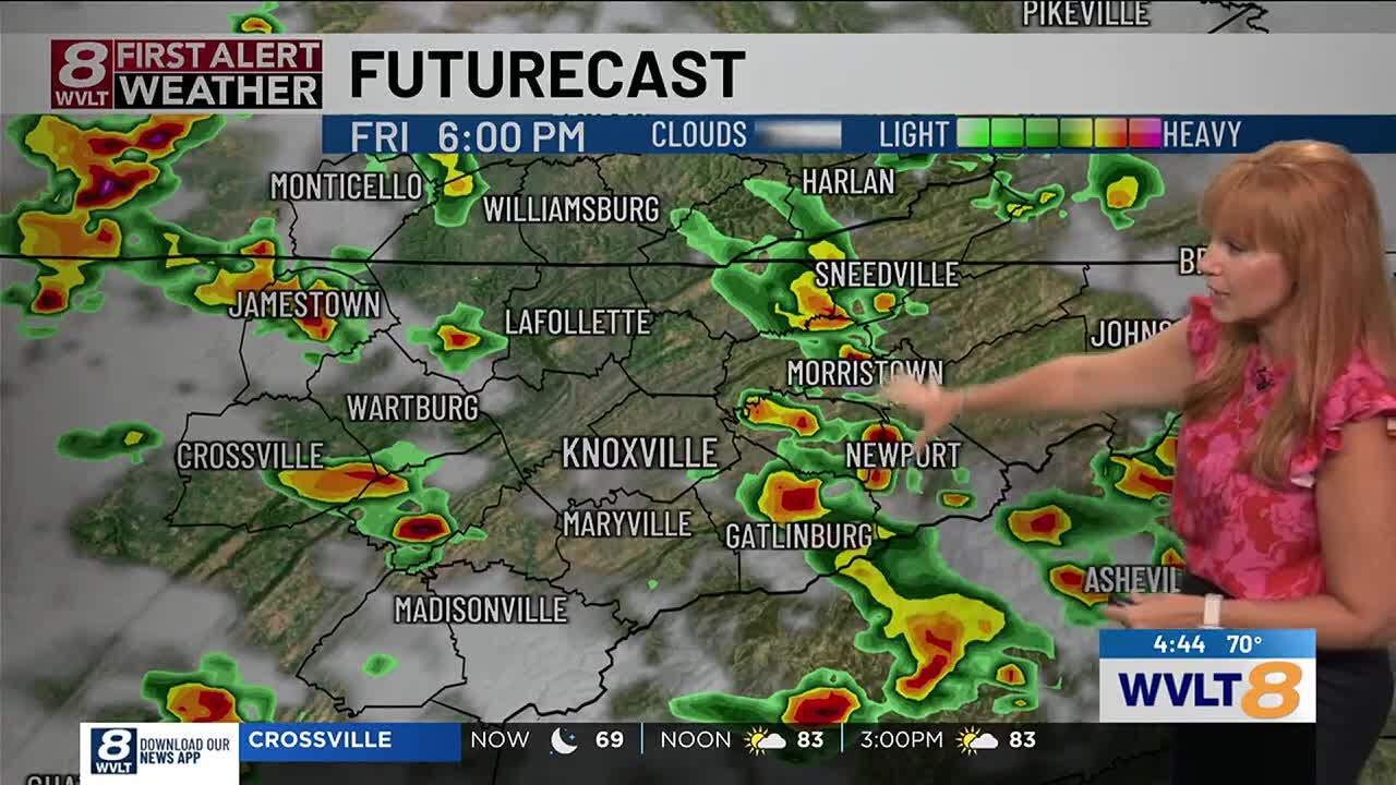 Steamy with storms developing - YouTube