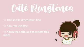 🎀 cute and aestetic ringtones and notification sounds 🎀 screenshot 4