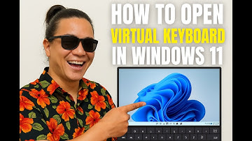 How to Open Virtual Keyboard in Windows 11 (On-Screen Keyboard)