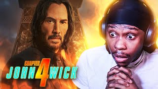 FIRST TIME WATCHING *JOHN WICK CHAPTER 4*