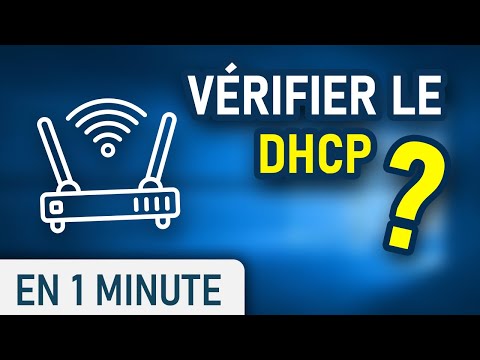 Vérifier le DHCP (problèmes internet)