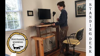 Woodworking : DIY Standing Desk W/ Vevor Linear Actuators // How-To Part 4