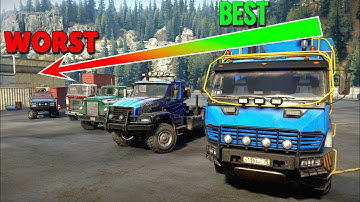 The Best & The Worst Truck of Each Class | Snowrunner