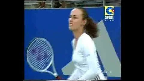 Wynne Prakusya + Janet Lee VS Martina Hingis + Ann...