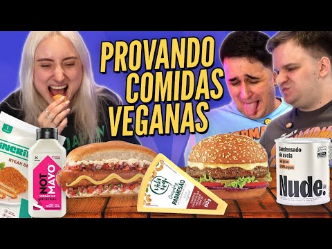 PROVANDO COMIDAS VEGANAS