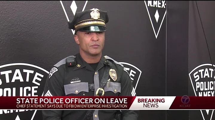 NMSP officer placed on leave amid DWI scandal