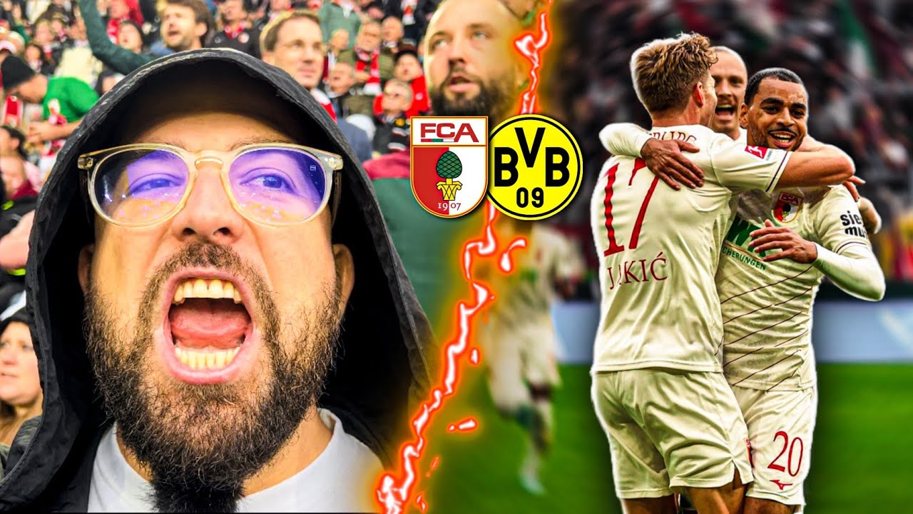 SCHOCK IN AUGSBURG 😱 FCA COMEBACK🔥 FC Augsburg Vs. Borussia Dortmund - StadionVlog