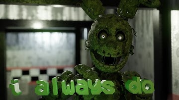 [BLENDER] SpringTrap animation #fivenightsatfreddys #fnaf