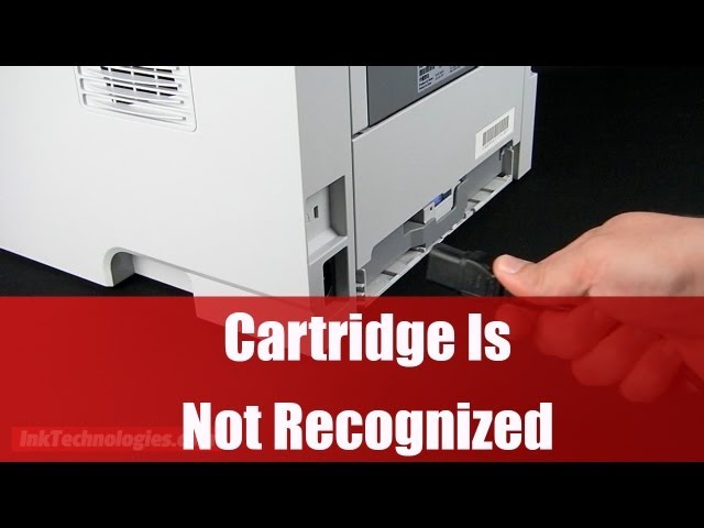 Forvirret Yoghurt Konvertere Cartridge Is Not Recognized - Solution! - YouTube