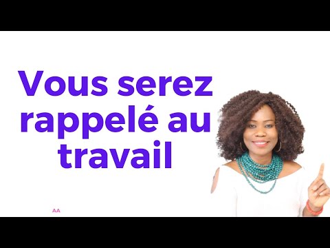 Astuce , On vous rappellera au travail (Astuce Aimée) - YouTube