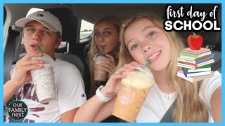 First Day of School ~ Sophomore & Junior Year!