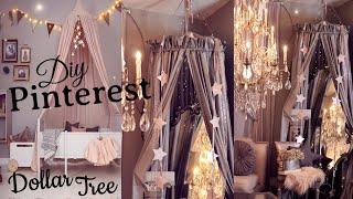 Dollar Tree Diy NEVER SEEN BEFORE  - Get the Pinterest Look with Dollar Tree! How to Make a Canopy