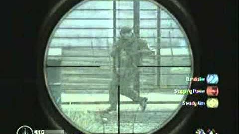 CoD4 Quick Scope Montage by CrossBoneDelta