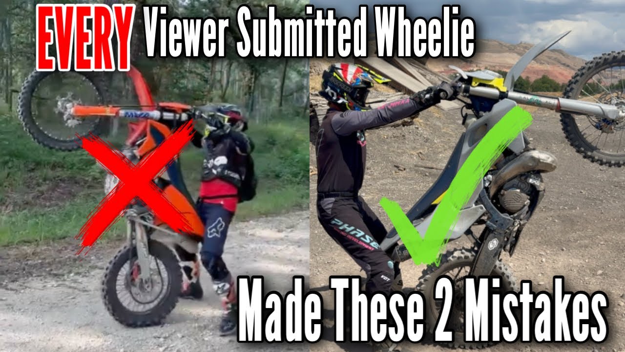 EVERY Viewer Wheelie Submission Made These 2 Mistakes!