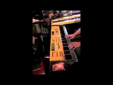 through the fire piano with roland jv1000