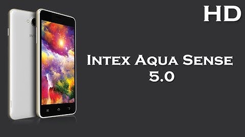Intex Aqua Sense 5.0 launched with 5.0 Inch Display 2000mAh battery, 512MB RAM, Android 4.4