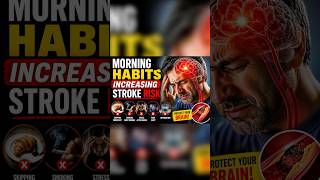 Morning Habits Increasing Stroke Risk 🚨 #brainhealth #healthylifestyle #stroke #strokeawareness