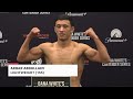 Dana White's Contender Series 92 weigh-in highlight