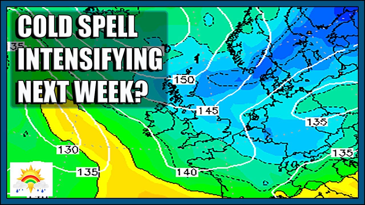 Ten Day Forecast: Cold Spell Intensifying Late Next Week? - YouTube