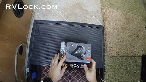 RVLock Charter Installation - Older 2007 Class-C RV