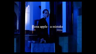 fiona apple - a mistake // español
